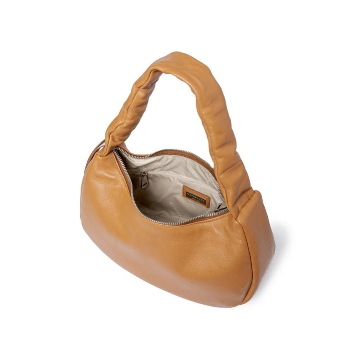 Azzurra Hobo small in soft nappa leather with adjustable curled handle