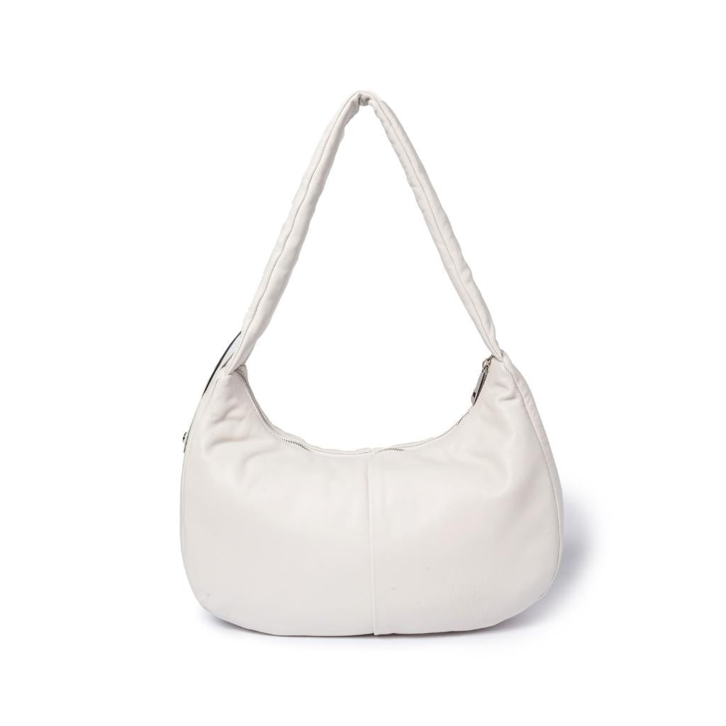 Azzura Hobo medium in soft nappa leather with adjustable curled handle