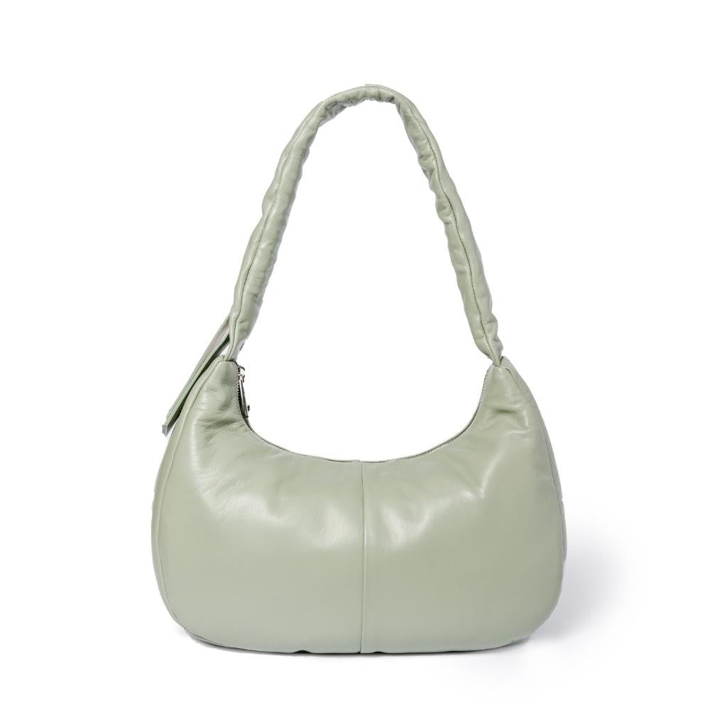 Azzura Hobo medium in soft nappa leather with adjustable curled handle