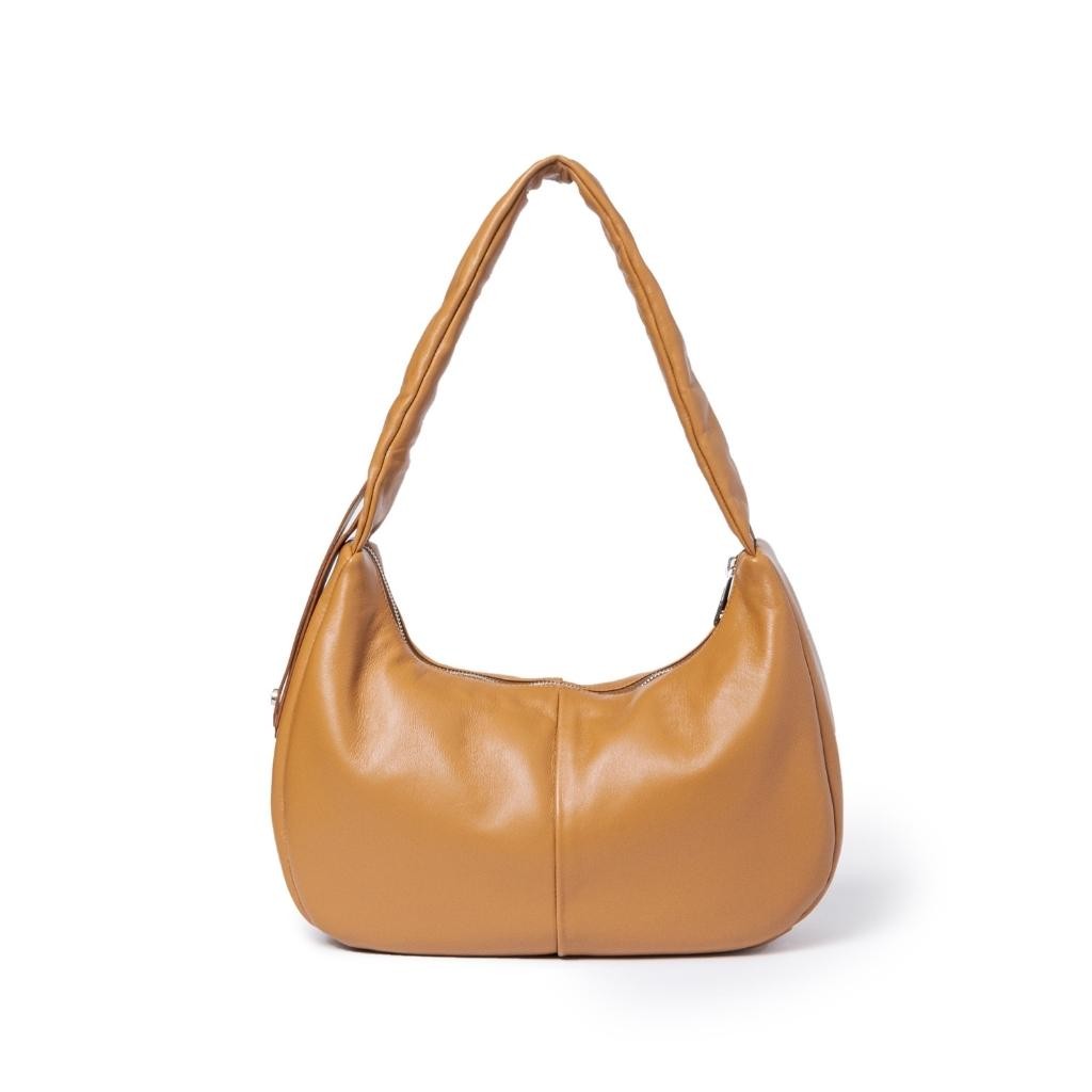 Azzura Hobo medium in soft nappa leather with adjustable curled handle