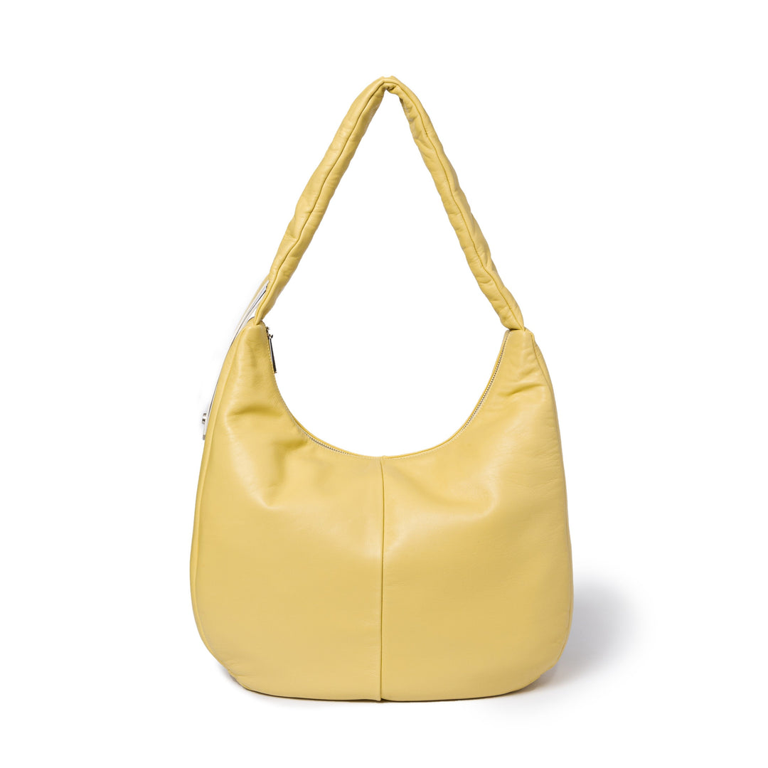 Azure Hobo large soft nappa leather with adjustable curled handle