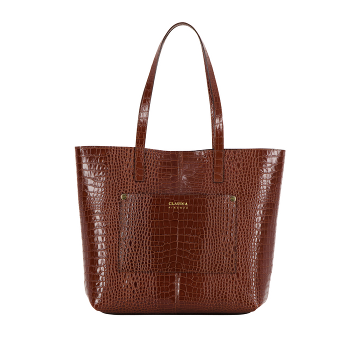 Irma - Shopping Bag Dark Brown Coconut