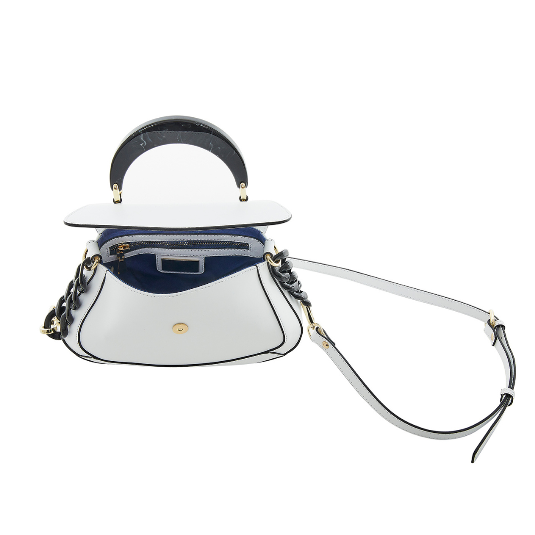 Giuditta - white crossbody