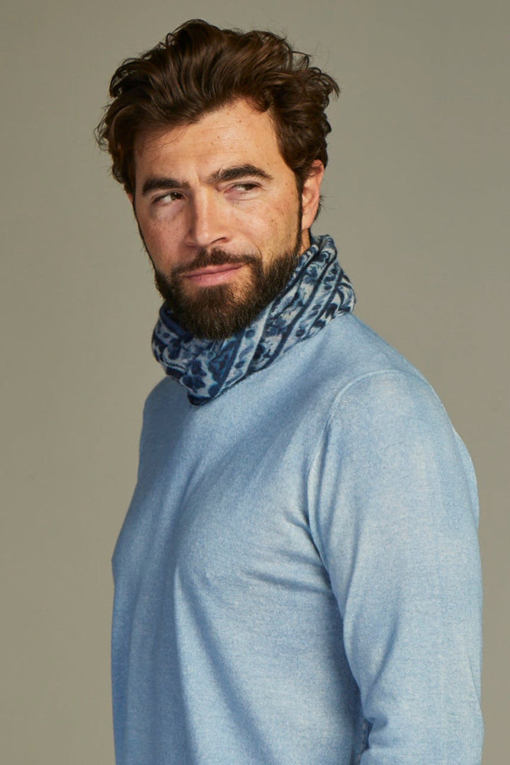 Mini Scarf Eolo Denim