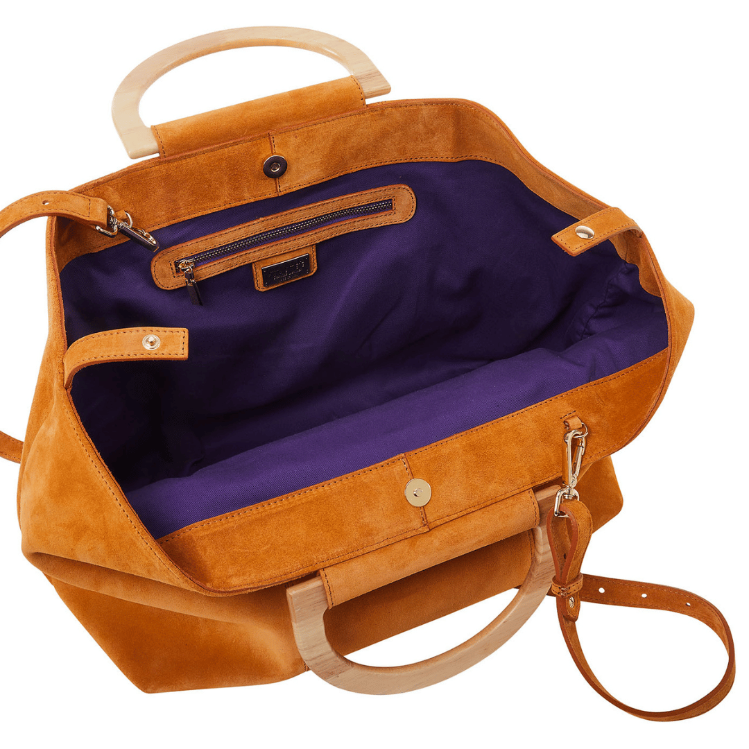 Damiana - Oversized Orange Bag