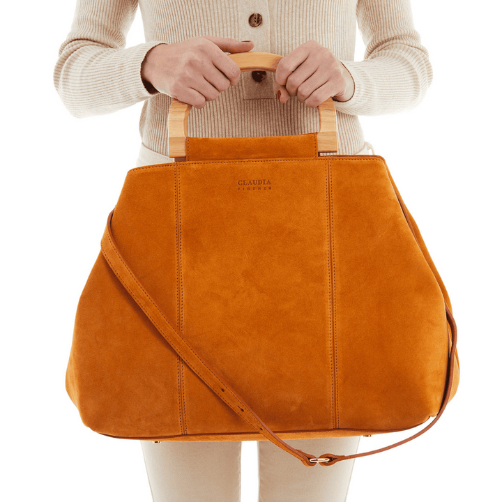 Damiana - Oversized Orange Bag