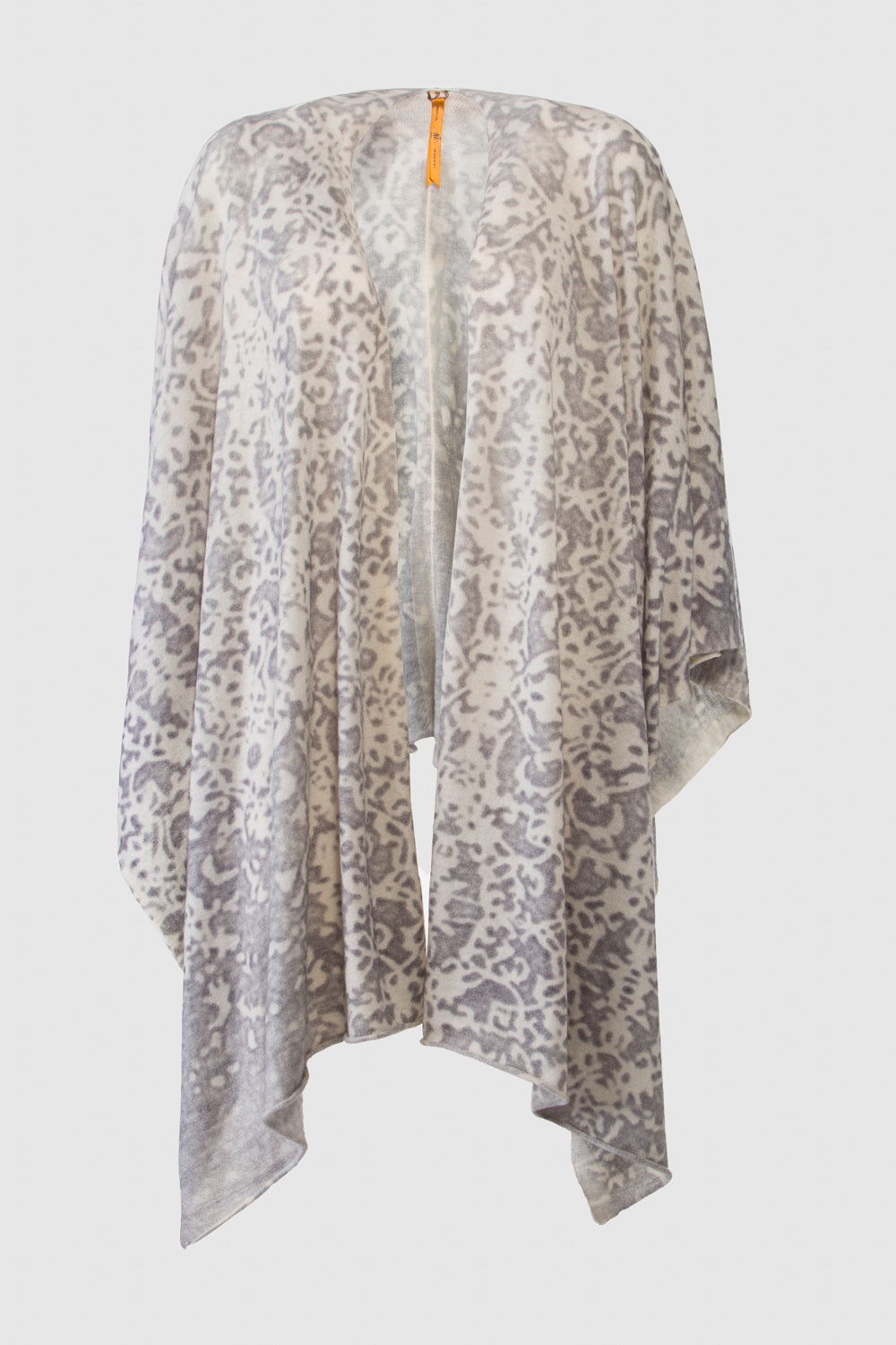 Knitted Cape- Pizzo Grey