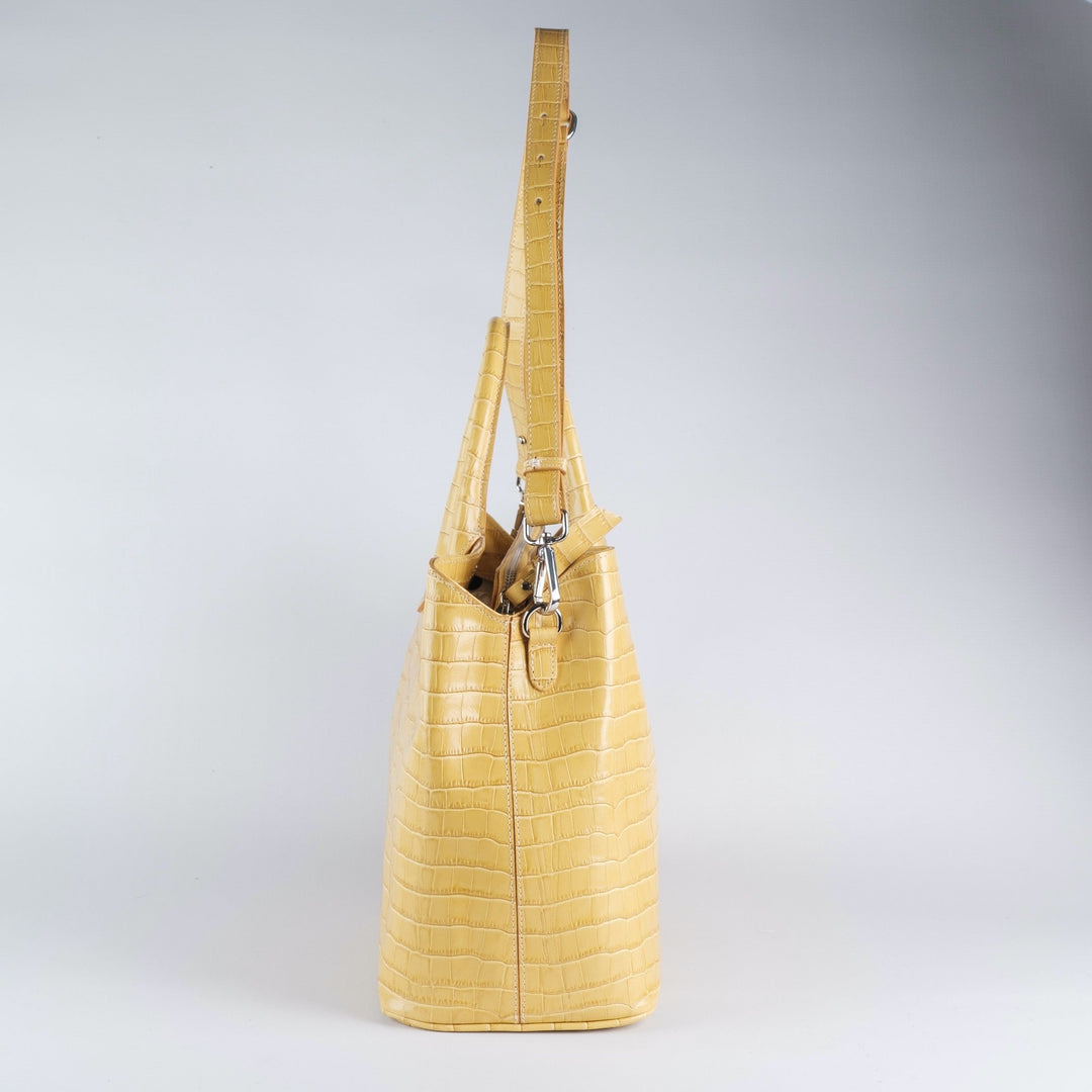 Allegra - Yellow Tote Bag