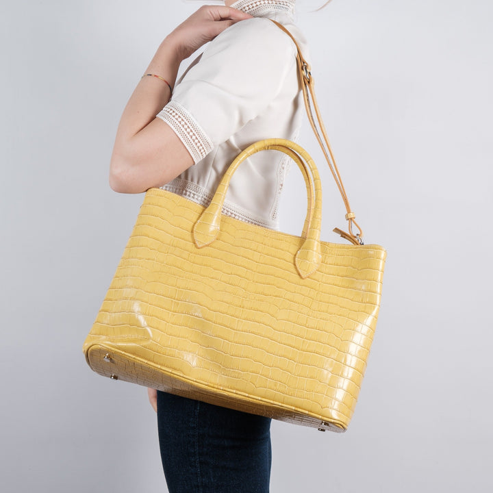 Allegra - Yellow Tote Bag