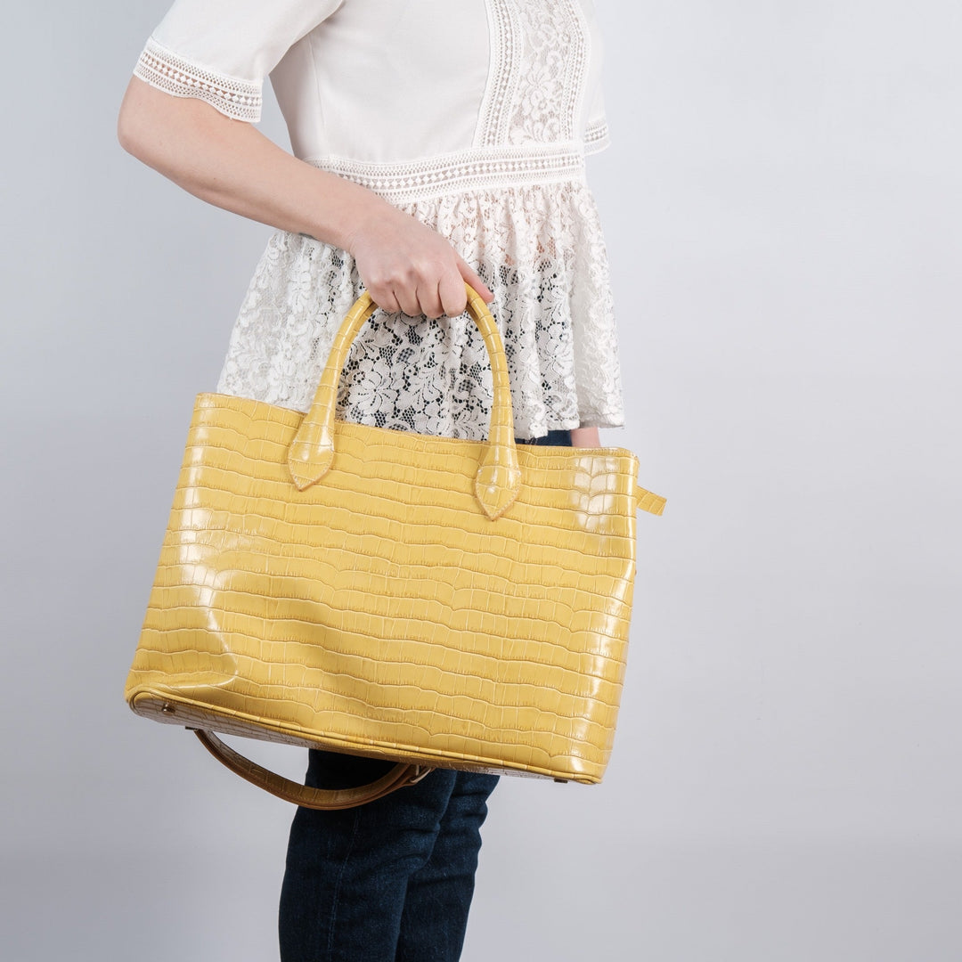 Allegra - Yellow Tote Bag