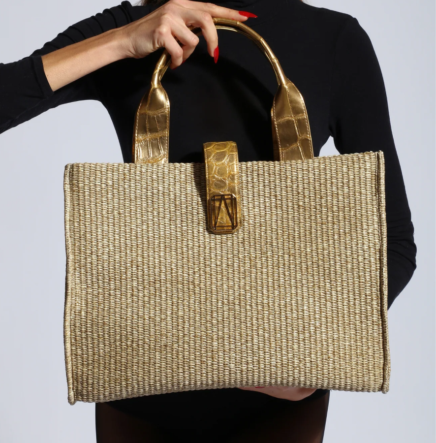 Champagne gold bag online